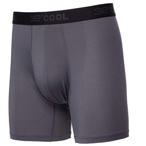 NEW 32 DEGREES Men's Active Mesh Boxer Briefs - Picture 2 of 6